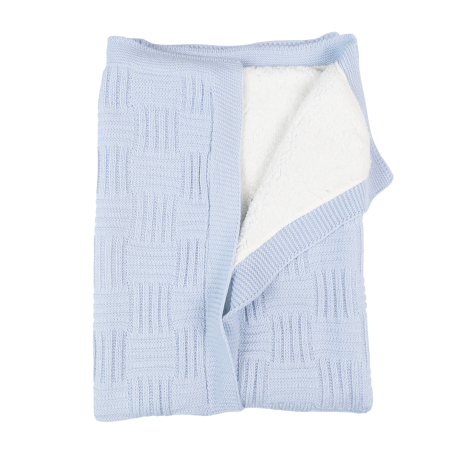 Botosi, sosete, dresuri, caciuli - Paturica tricotata, model BabyDream, 75X 90 CM
