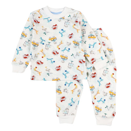 Seturi fetite - Pijamale bebelusi model Safari