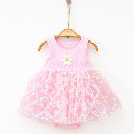Rochite bebelusi - Rochita pentru bebelusi, model cu Floricele
