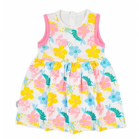 Haine bebelusi fete ❤️ - Rochita bebelusi model Flowers