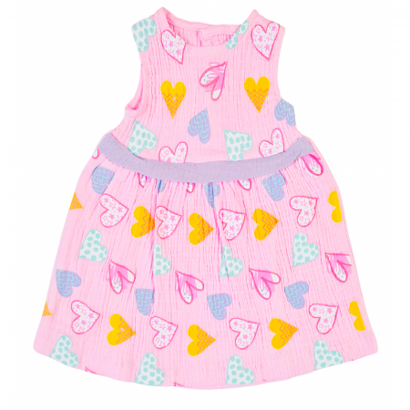 Haine bebelusi fete ❤️ - Rochita pentru bebelusi,  model cu Inimioare