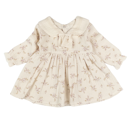 Haine bebelusi fete ❤️ - Rochita pentru bebelusi, floricele mov