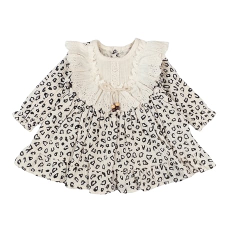 Haine bebelusi fete ❤️ - Rochita pentru bebelusi, model Leopard