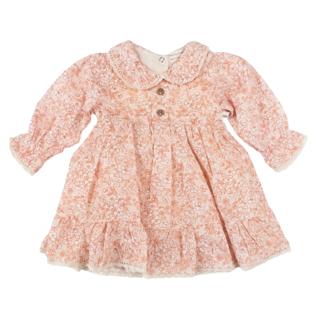 Haine bebelusi fete ❤️ - Rochita pentru bebelusi, imprimeu Floricele