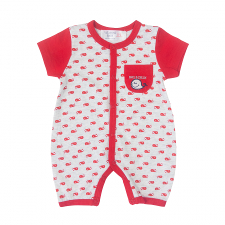 Salopete bebelusi baieti - Salopetă bebeluși model cu pestisori