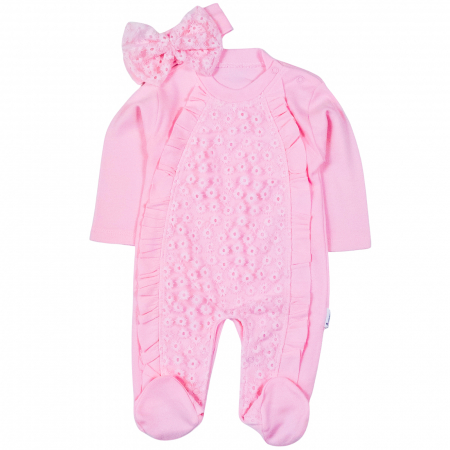 Imbracaminte nou-nascuti - Salopeta bebelusi Danteluta