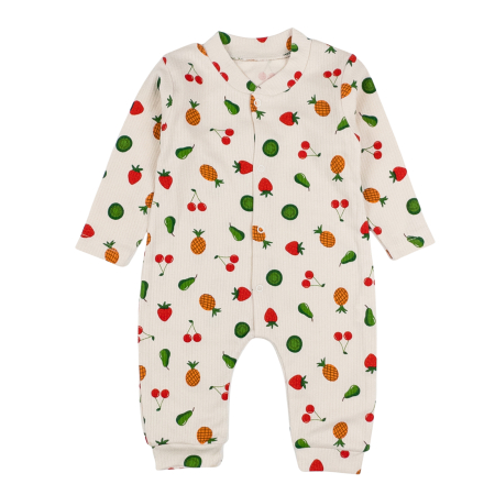Imbracaminte nou-nascuti - Salopeta pentru bebelusim model Fruits
