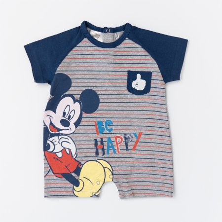 Salopete bebelusi baieti - Salopetă bebeluși model cu Mickey Mouse