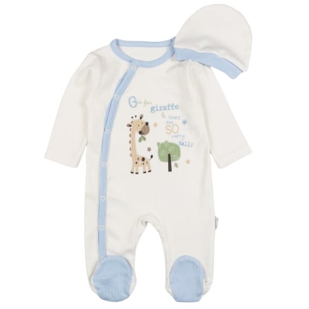 Salopete bebelusi baieti - Salopeta pentru bebelusi model giraffe