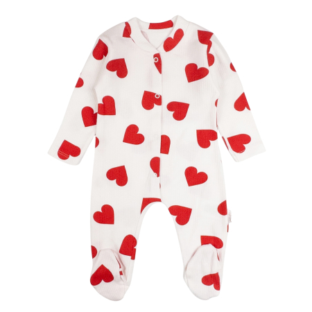 Imbracaminte nou-nascuti - Salopeta bebelusi, model inimioare