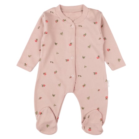 Imbracaminte nou-nascuti - Salopeta pentru bebelusi, model Mocha Bej