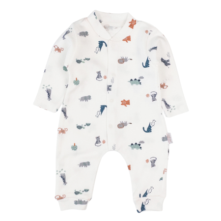 Imbracaminte nou-nascuti - Salopeta pentru bebelusi, model Jungle