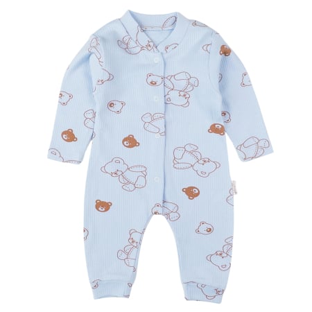 Imbracaminte nou-nascuti - Salopeta pentru bebelusi si nou nascuti, model cu Ursuleti