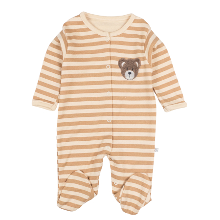 Imbracaminte nou-nascuti - Salopeta pentru nou nascuti, model cu ursulet