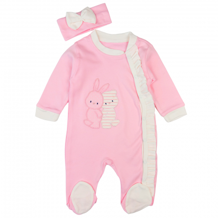 Reduceri - Salopeta si bentita model cu iepurasi