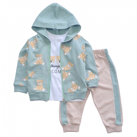 Set 3 piese ursulet vernil [0]