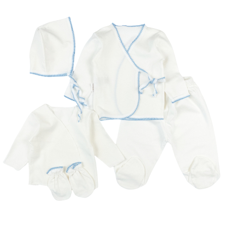 Haine bebelusi fete - Set 5 piese pentru nou nascuti