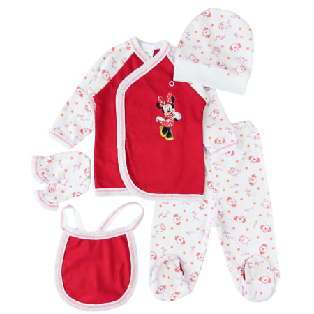 Imbracaminte nou-nascuti ❤️ - Set 5 piese pentru Nou Nascuti fetite, MinnieGirl