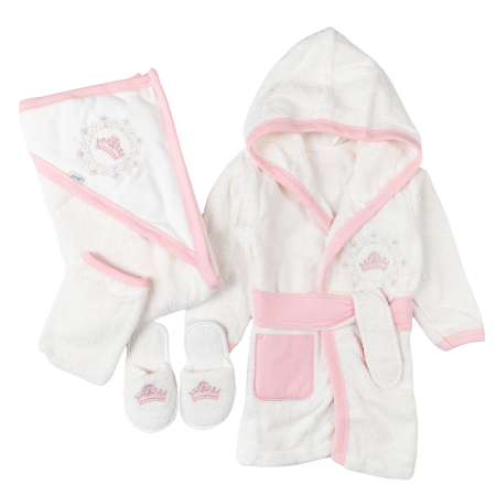 Haine bebelusi baieti ❤️ - Set de baie pentru bebelusi, model Princess