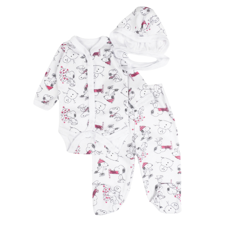 Haine bebelusi baieti - Set pentru nou-născuți, 3 piese