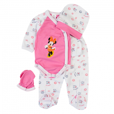 Seturi fetite - Set pentru nou-născuți – 4 piese MinnieRoz