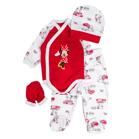 Imbracaminte nou-nascuti ❤️ - Set pentru nou-născuți fetite – 4 piese
