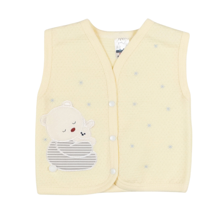 Imbracaminte nou-nascuti - Vesta bebelusi model ursuleti