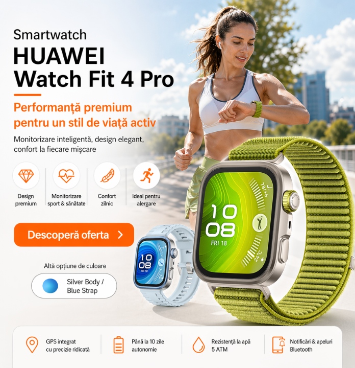 Smartwatch HUAWEI Watch Fit 4 Pro