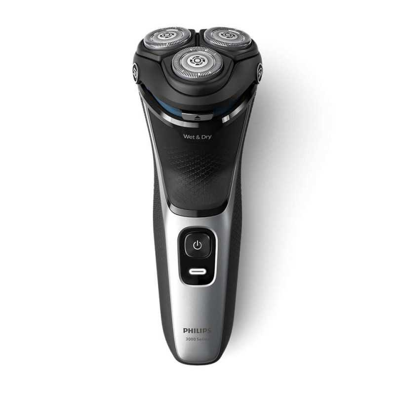 Aparat de ras electric, PHILIPS, seria 3000 S3143/00, Argintiu/Negru [2]