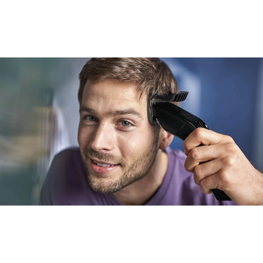 Aparat de tuns Philips HC3510/15, pieptene ajustabil, 0.5-23mm, 13 trepte, cu fir, Negru [7]