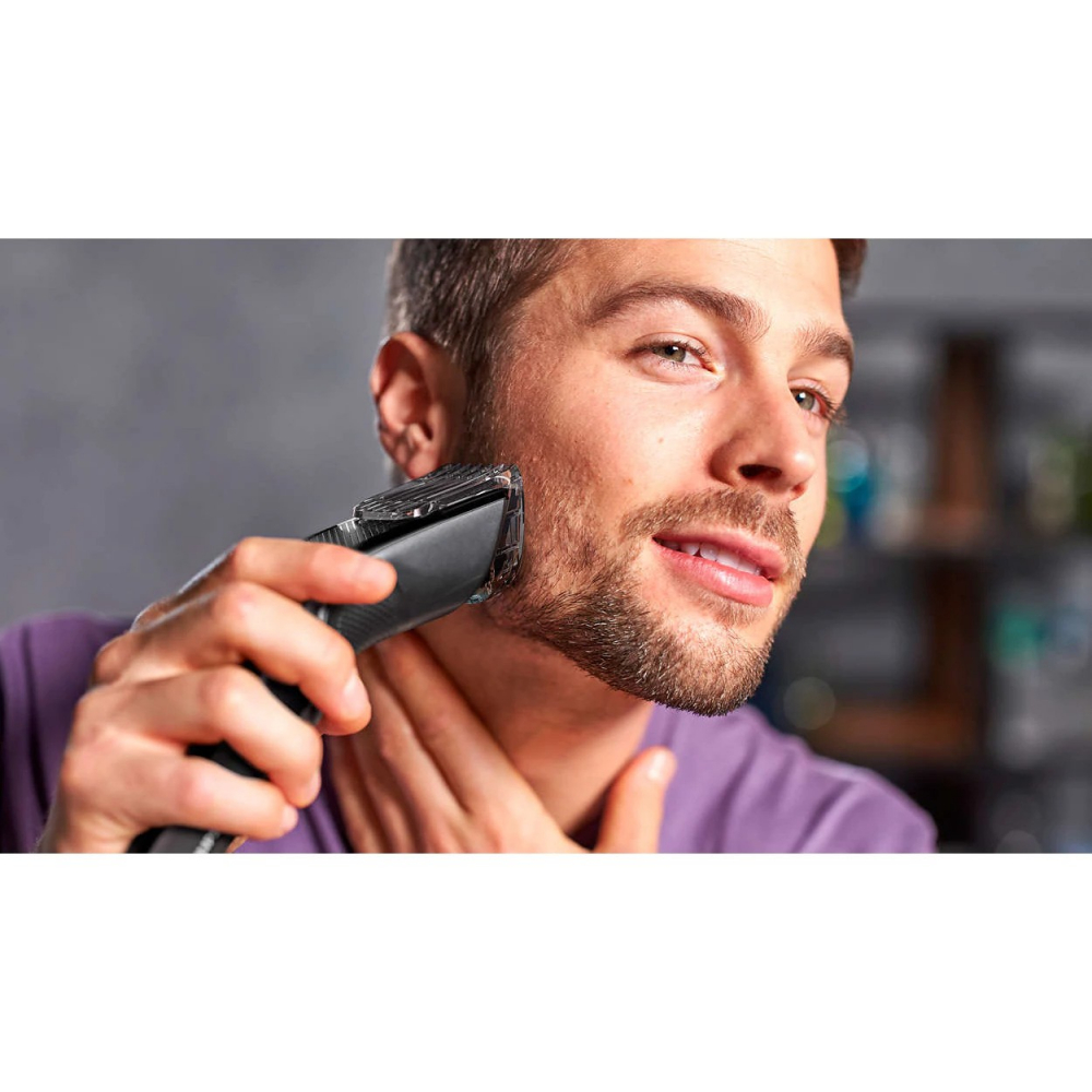 Aparat de tuns Philips HC3510/15, pieptene ajustabil, 0.5-23mm, 13 trepte, cu fir, Negru [10]