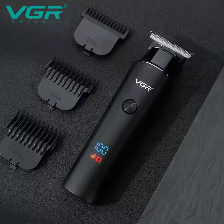 Aparat de tuns și ras VGR V-937 cu lame din oțel, fără fir, baterie 2000mAh și încărcare USB. Precizie și autonomie într-un singur device! [4]