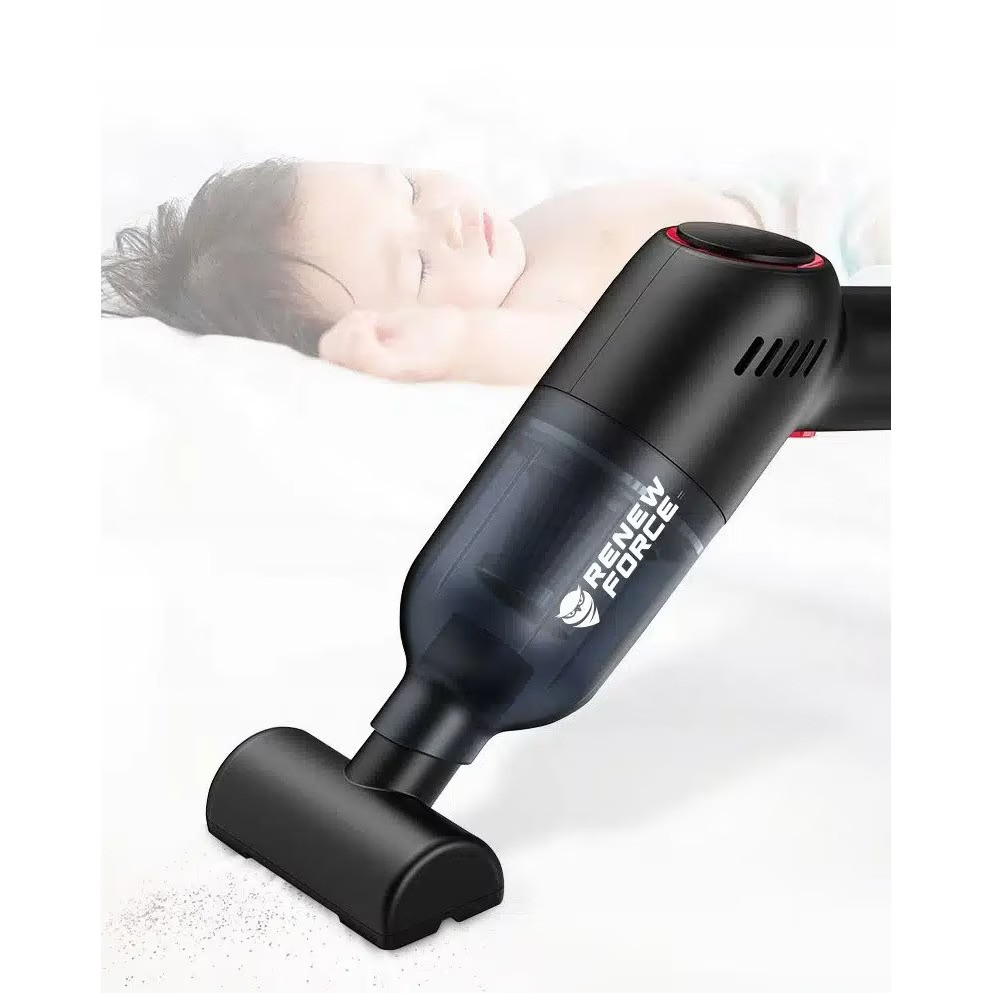 Aspirator de Mana Portabil cu Acumulator NewEvo, pentru Uz Casnic sau Auto, Putere 120W, Aspiratie 8000Pa, Baterie 2000 mAh, Autonomie 30 minute, Accesorii Versatile pentru Curatare Rapida si Eficient [7]