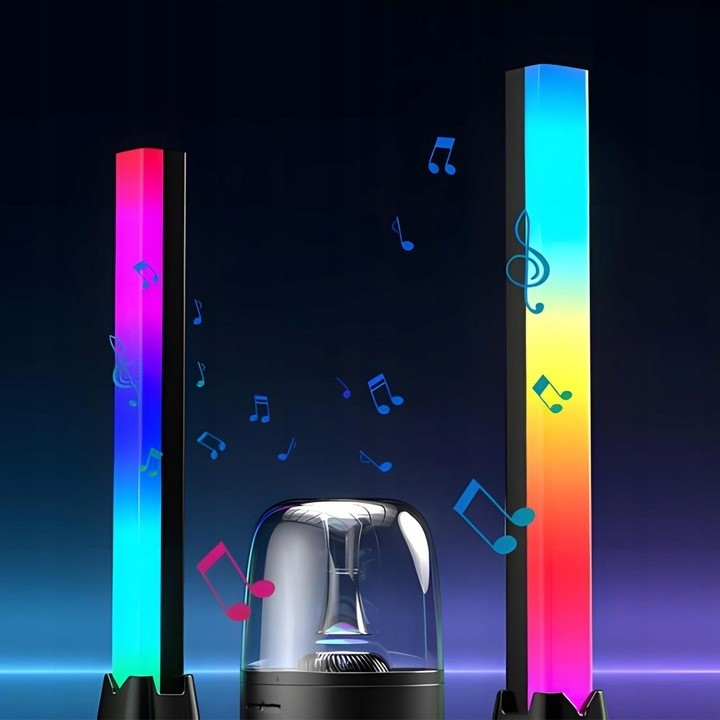 Banda de lumina inteligenta RGB LED, NewEvo®, Lumina ambientala, 16 milioane de culori, trei moduri de control, modul de sincronizare dinamica a muzicii, 213 moduri presetate, interfata USB (adaptorul [3]