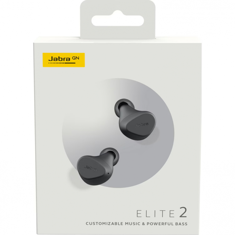 Casti audio in-ear, Jabra Elite 2, True wireless, Bluetooth, IP55, Dark Grey [4]