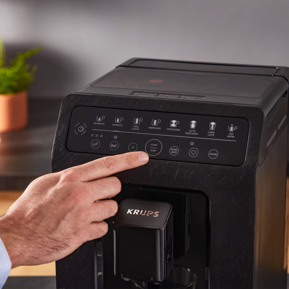 Espressor automat Krups Evidence Eco-Design EA897B10, 1450W, 15 bari, 8 retete de bauturi, rasnita metalica cu 5 setari, 3 trepte de temperatura, functie de abur&apa fierbinte, rezervor apa detasabil [4]