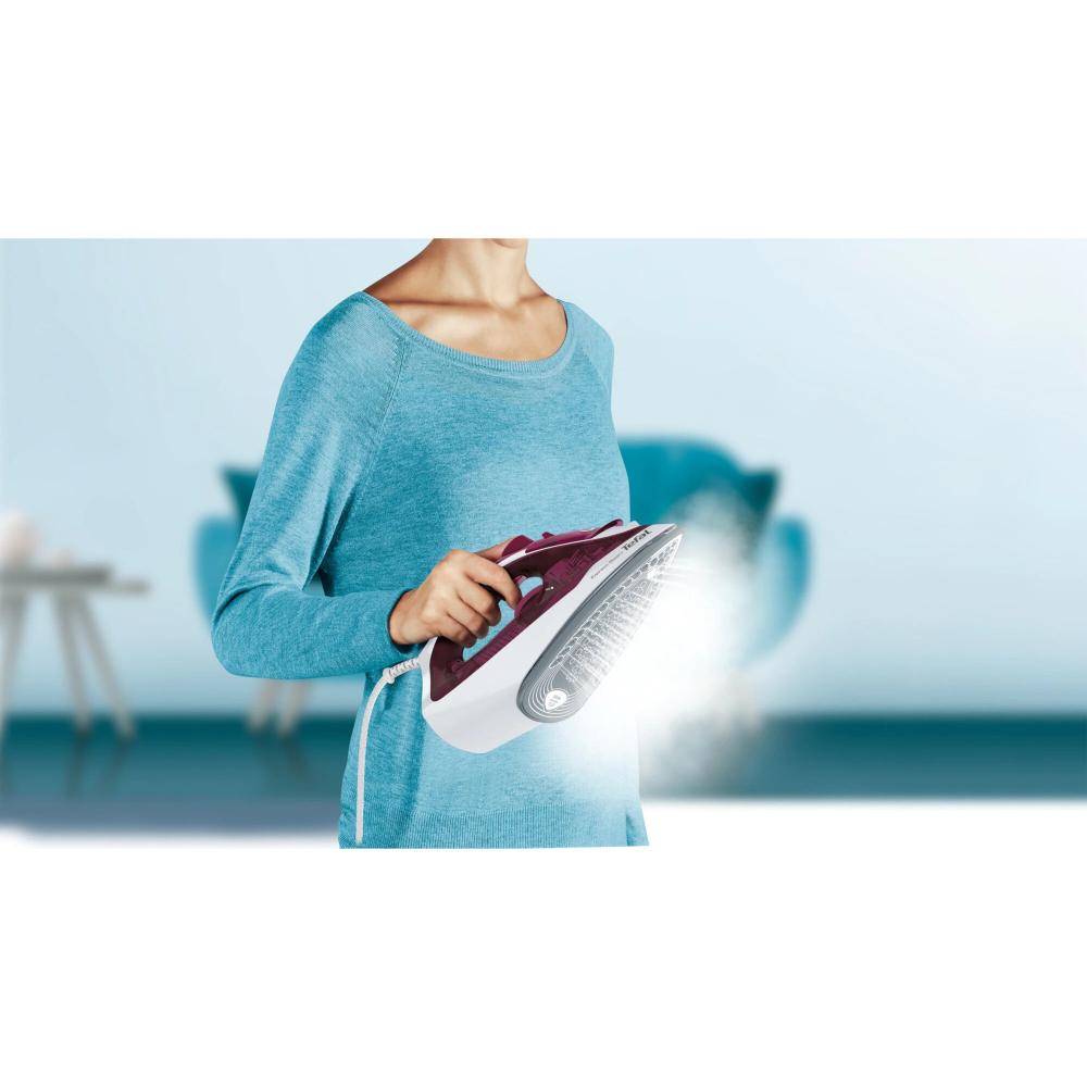 Fier de calcat Tefal Express Steam FV2835E0, 2400W, Jet de abur 160 g/min, abur variabil 0-35 g/min, 270 ml, violet [6]