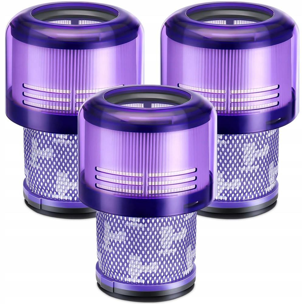 Filtru de aspirator NewEvo® pentru Dyson, 3 bucati, compatibil cu aspiratorul Dyson V11 V15 SV14, Lavabil, Violet [1]