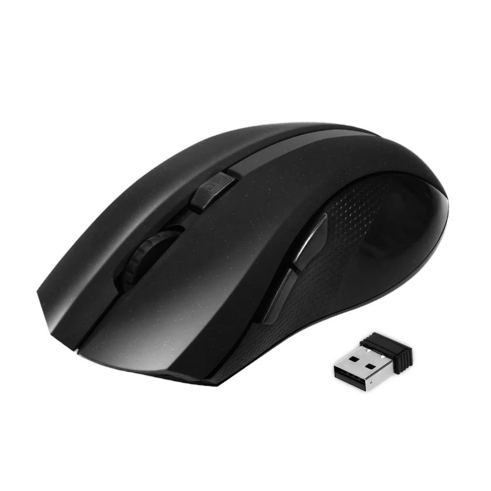 Mouse gaming DexXer, Wireless 2.4 G, USB, FastCharge, Design ergonomic, Negru Rosu [2]