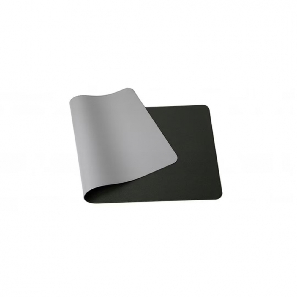 Mousepad PROtone XXL pentru protectie birou, din piele pu, cu doua fete Gri/Negru, 90x45 cm [5]