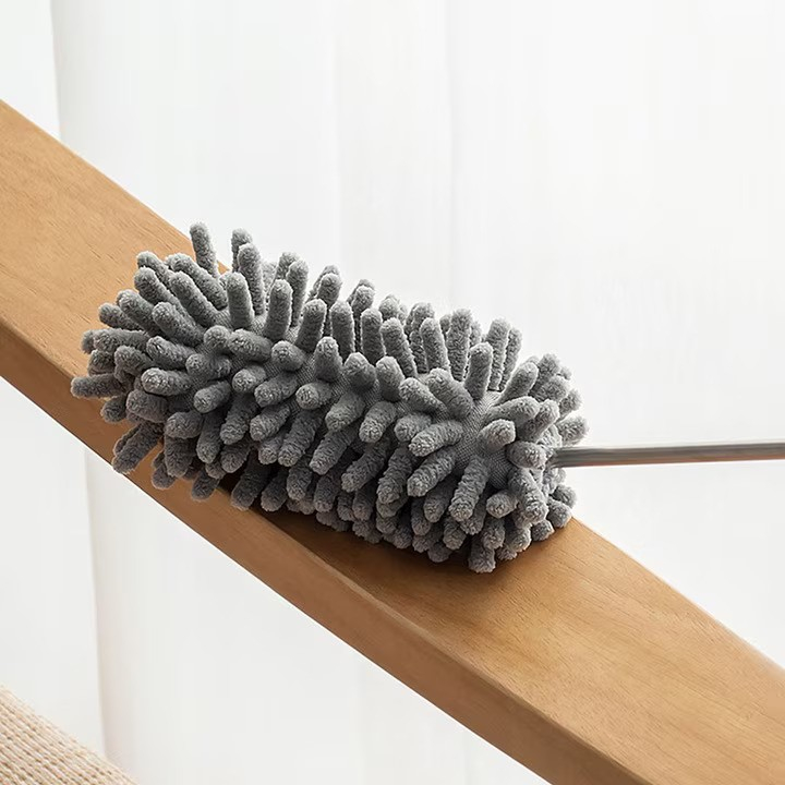 Pamatuf NewEvo, 5 Capete Interschimbabile, Telescopic, Maner Extensibil, Pentru Locuri Greu Accesibile, 83-285x16, Gri [8]
