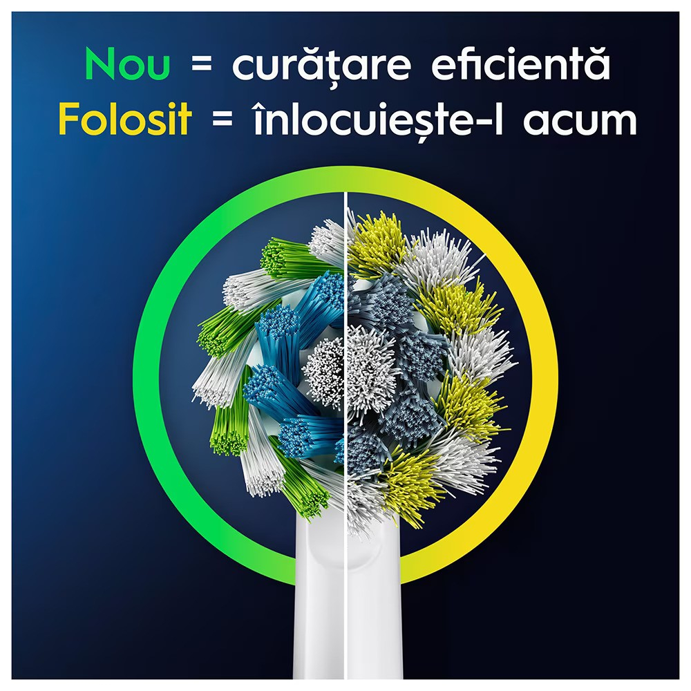 Periuta de dinti electrica Oral-B Pro 1, Curatare 3D, 3 programe, 1 capat de periaj, trusa de calatorie, Negru [5]