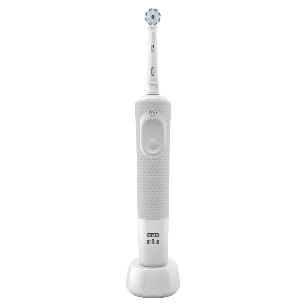 Periuta de dinti electrica Oral-B Vitality D100 Sensi Ultra Thin, 7600 Oscilatii/min, Curatare 2D, 1 program, 1 capat, Alb [3]