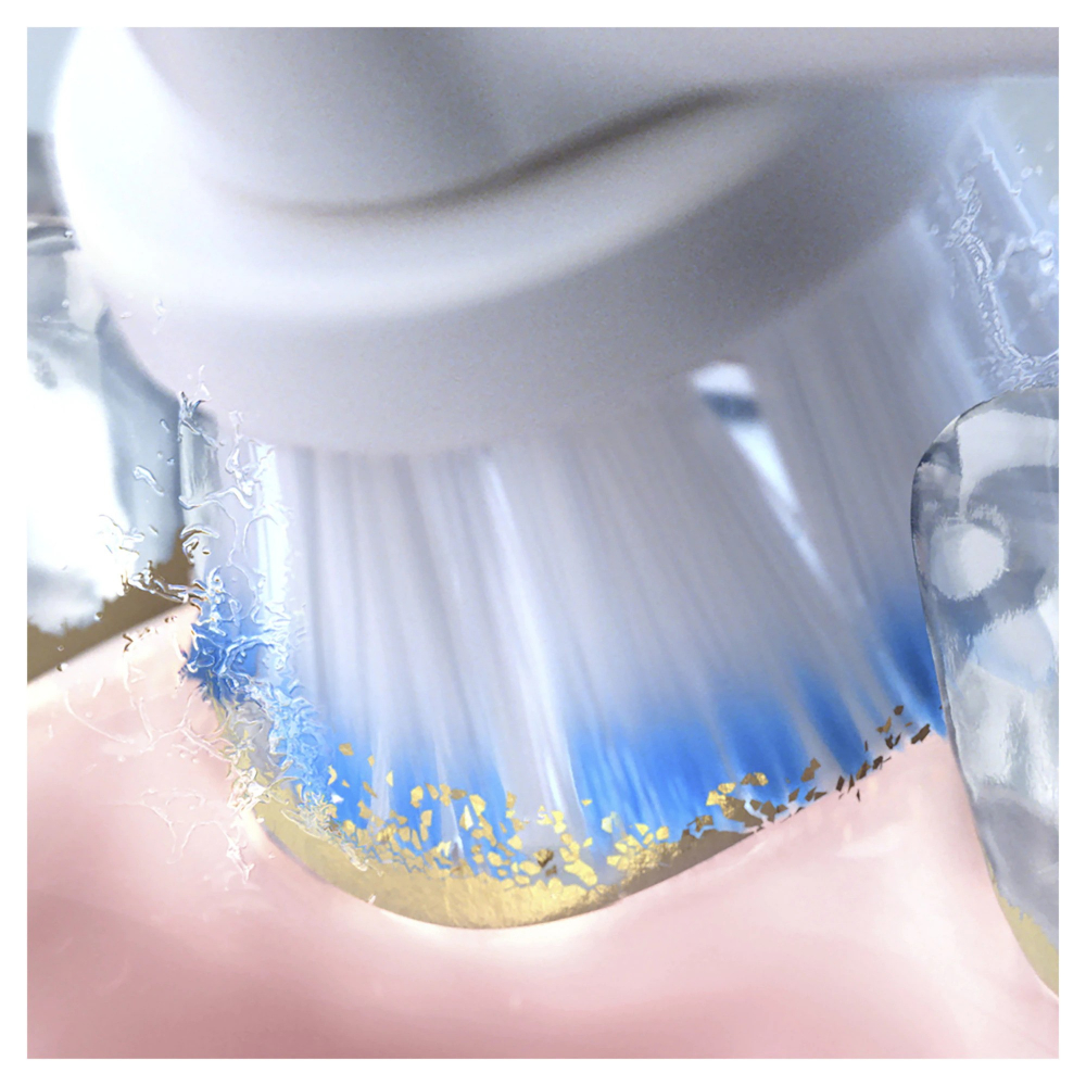 Periuta de dinti electrica Oral-B Vitality D100 Sensi Ultra Thin, 7600 Oscilatii/min, Curatare 2D, 1 program, 1 capat, Alb [5]