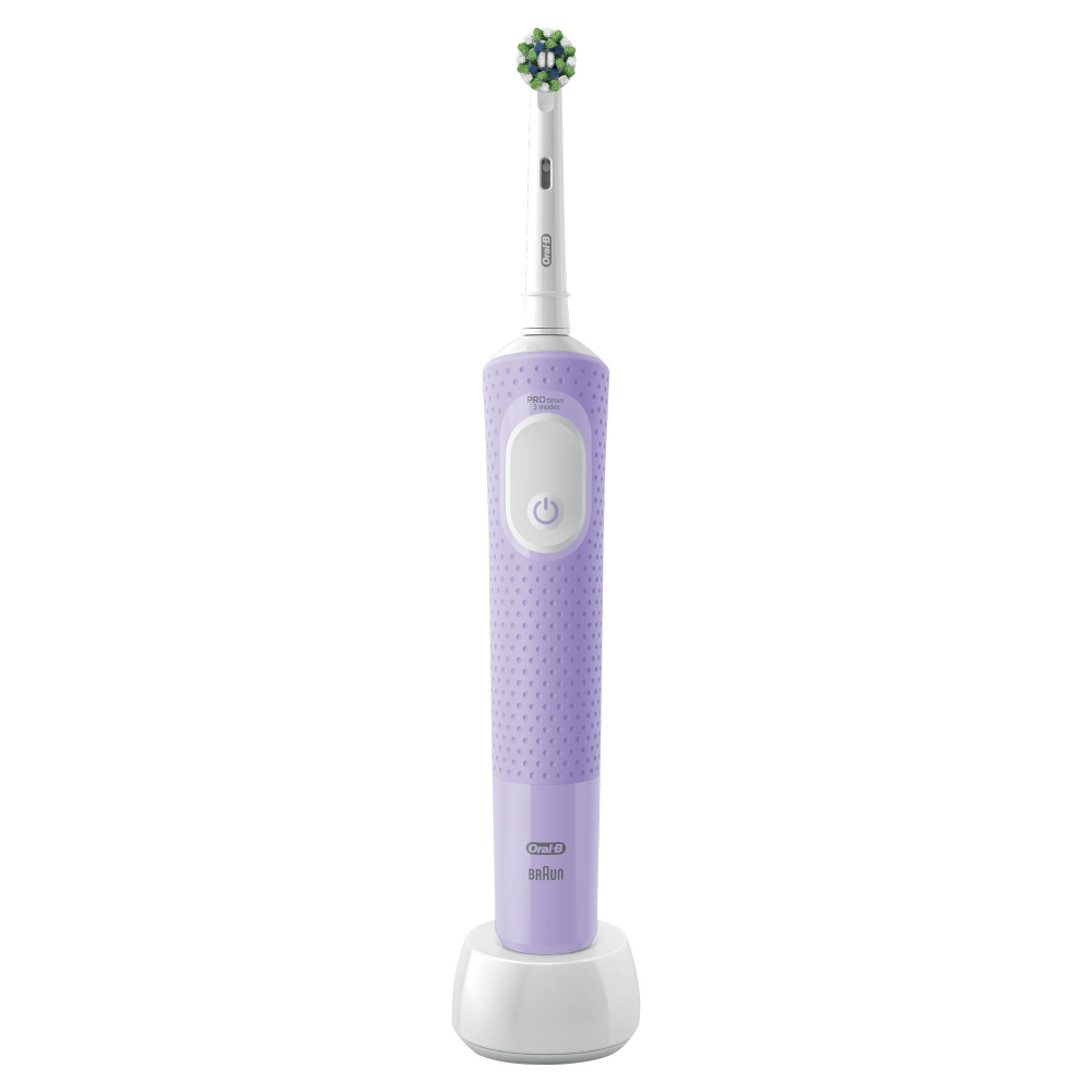 Periuta de dinti electrica Oral-B Vitality Pro, Curatare 2D, 3 programe, 1 Incarcator, 1 capat, Violet [2]