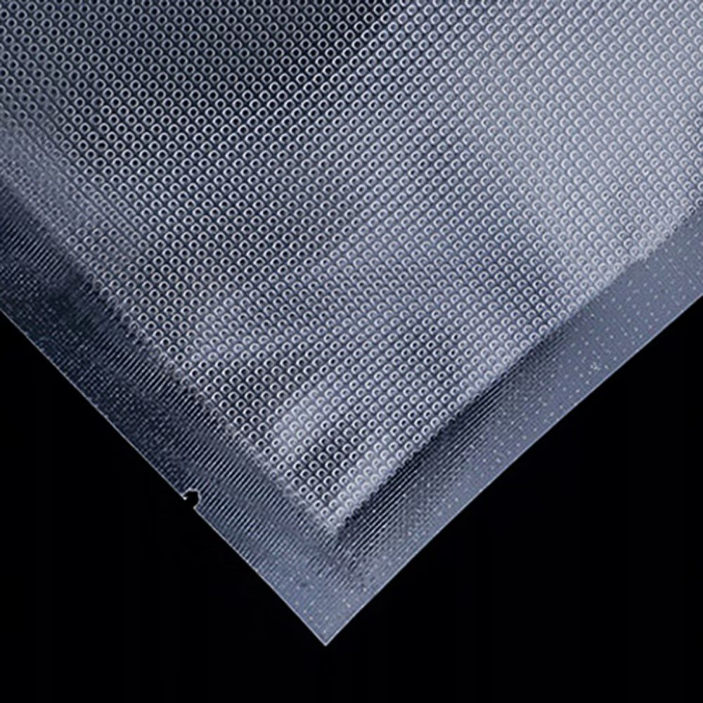 Pungi vidat gofrate DexXer, pentru aparat de vidat alimente, 1 rola, 28cm x 6m, reutilizabile, rezistente, sous vide, lavabile in masina de spalat, fara BPA, transparent [8]