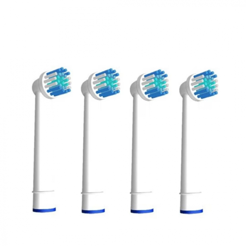 Rezerva compatibila periuta de dinti electrica Oral-B, Dentos Pro Clean, 4 bucati, Alb [2]