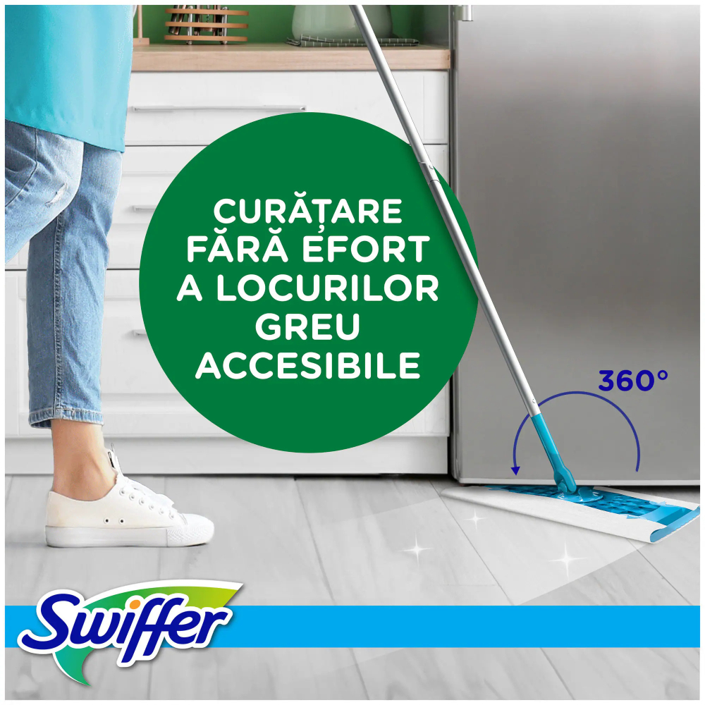 Rezerve lavete umede pentru pardoseala Swiffer Sweeper Lemon, 40 buc [5]