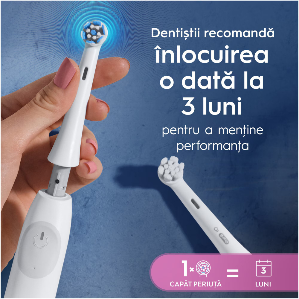Rezerve periuta de dinti electrica Oral-B iO Gentle Care, compatibile doar cu seria iO, 2 buc [5]