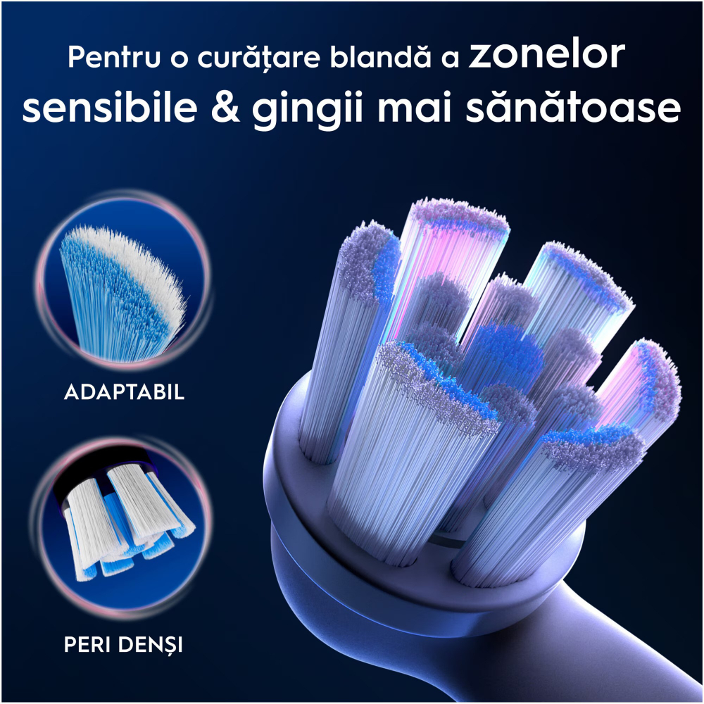 Rezerve periuta de dinti electrica Oral-B iO Gentle Care, compatibile doar cu seria iO, 2 buc [4]